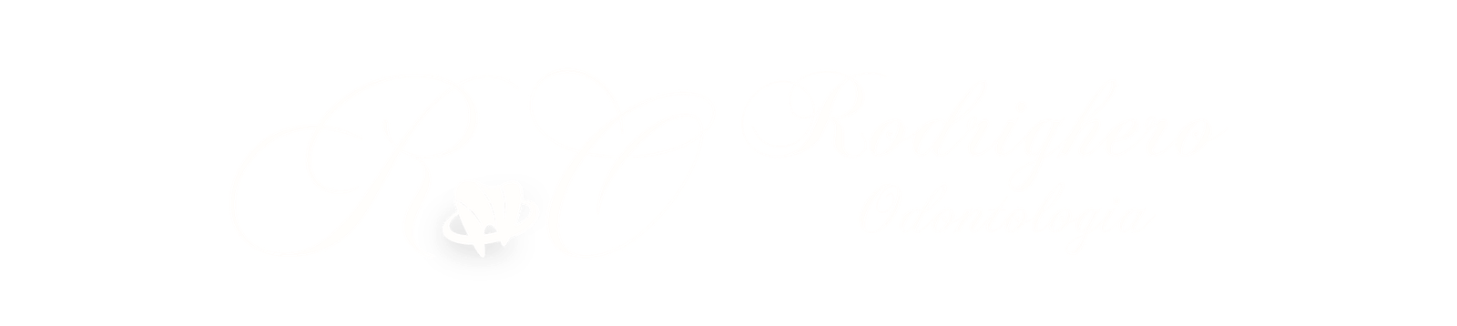 Rodrighero Odontologia Logo 2026 Horizontal Branco