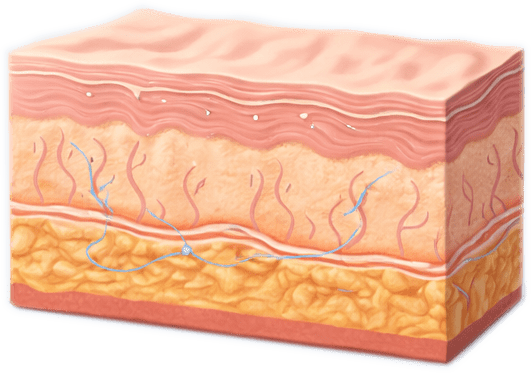 3 - 1 - Pele absorvendo fios de PDO apos algum tempo
