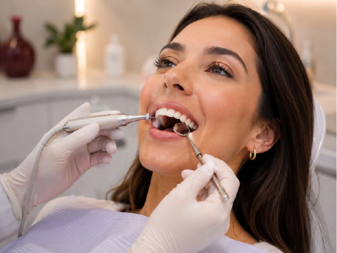 Atendimento preventivo e cuidado com a saúde bucal em clínica odontológica em Perdizes