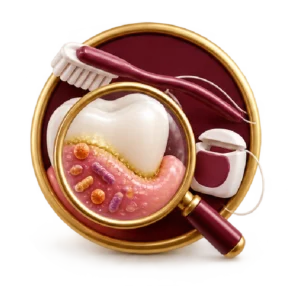 Biofilme bacteriano e higiene bucal na saúde periodontal