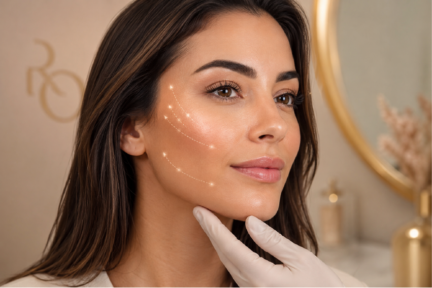 Avaliação das proporções e do equilíbrio facial para planejamento em Harmonização Orofacial