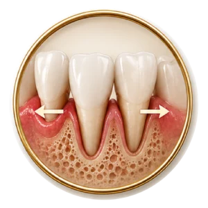 Mobilidade e mudança de posição dos dentes associadas à alteração periodontal