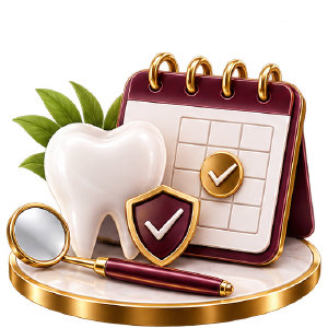 Acompanhamento profissional após o clareamento dental
