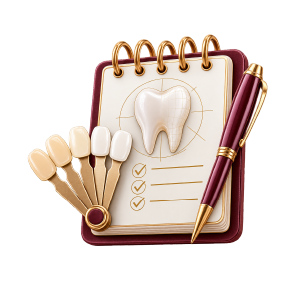 Planejamento individualizado do clareamento dental
